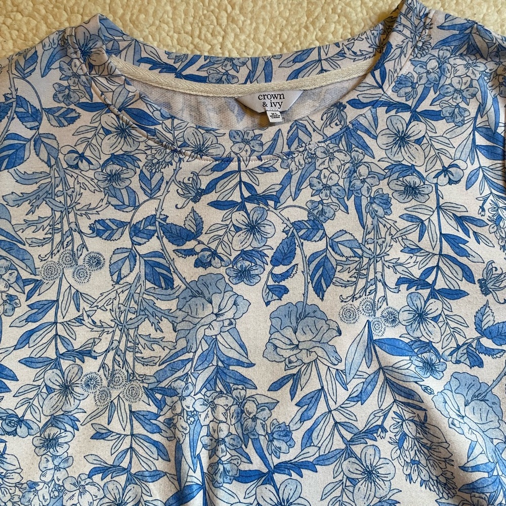 Crown and Ivy tiered T-shirt dress